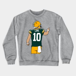 love the number 10 Crewneck Sweatshirt